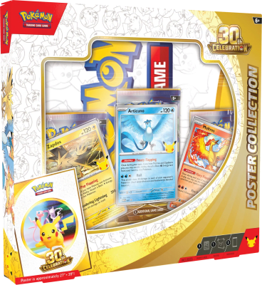 PREVENTA: Pokemon TCG 30th Celebration - Poster Collection Español1