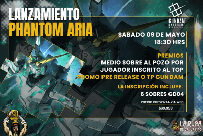 Lanzamiento Phantom Aria1