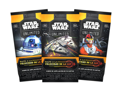 Star Wars Unlimited - Salto a la velocidad de la luz - Play Booster (Español)1