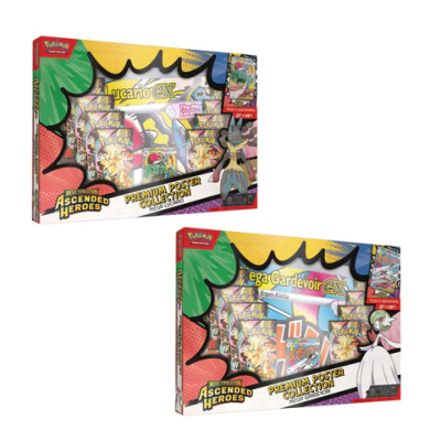 PREVENTA: Pokémon TCG - Ascended Heroes Premium Poster Collection (Inglés)1