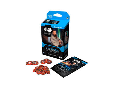 Star Wars Unlimited - Leyendas de la Fuerza - Starter Deck Qui-Gon Jinn (Español)1