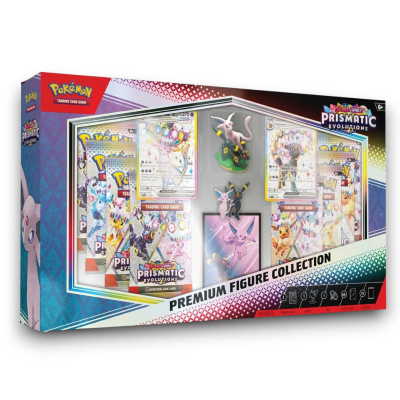 Pokémon TCG - Scarlet & Violet - Prismatic Evolutions - Premium Figure Collection (Inglés)1