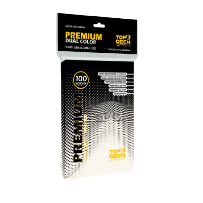 Top Deck - Protector Premium Dual Color Small Size 62x89mm Blanco1