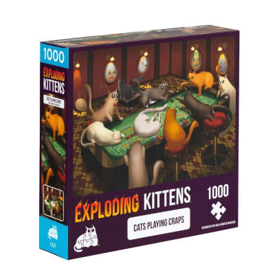 Exploding Kittens - Puzzle Cats Playing Craps (1000 piezas)1