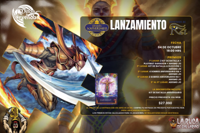 Lanzamiento Edición Aniversario: Dominios de Ra1