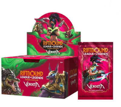 Riftbound: Set 4 - Vendetta - Booster Display1