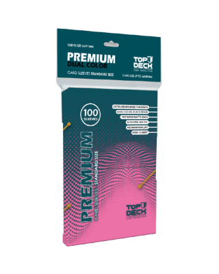 Top Deck - Protector Premium Dual Color Standard Size 66x91mm Rosa1