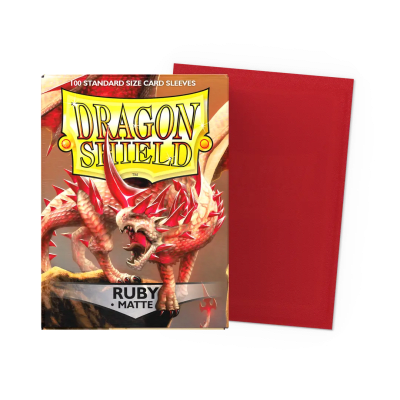 Dragon Shield - Standard/Matte - Ruby1