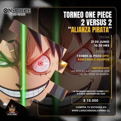 Torneo One Piece 2vs2 - Alianza Pirata1