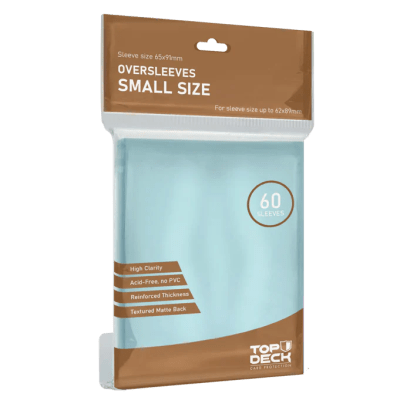Top Deck - Oversleeve Small 65x91mm1