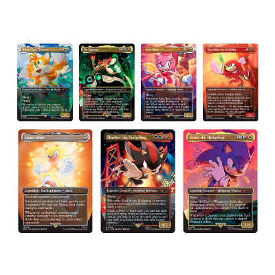 PREVENTA: MTG - Secret Lair x Sonic: Friends & Foes (Inglés)1