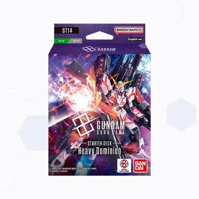 PREVENTA: Gundam Card Game: Starter Deck - Heavy Dominion [ST14]1