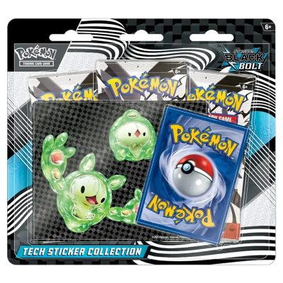 Pokémon TCG -  Black Bolt - Tech Sticker Collection (Inglés)1
