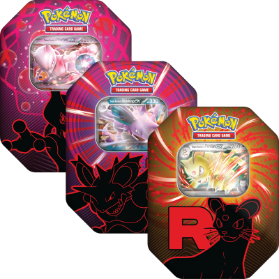PREVENTA: Pokémon TCG - Team Rocket Tin (Inglés)1