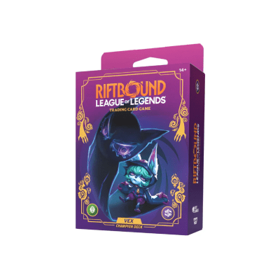 PREVENTA: Riftbound - League of Legends TCG - Set 3: Unleashed - Champion Deck Display - Vex1