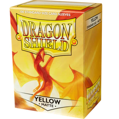 Dragon Shield - Protectores Yellow Matte2