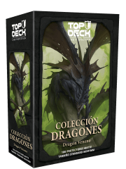 Top Deck - Colección Dragones - Dragón Veneno - Protectores