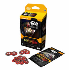 Star Wars Unlimited - Salto a la velocidad de la luz - Starter Deck Boba Fett (Inglés)