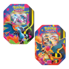 Pokémon TCG - Mega Charizard Tin X/Y (Inglés)