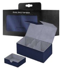 Top Deck - Portamazos Dual Dice Top Box 160 color Azul