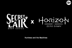 PREVENTA: MTG - Secret Lair Drop - Horizon: Zero Dawn: Huntress and the Machines - Regular (Inglés)