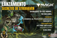Lanzamiento Secretos de Strixhaven