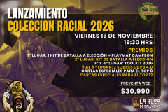 Lanzamiento Coleccion Racial Primer Bloque 2026