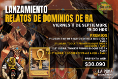 Lanzamiento Relatos de Dominios de Ra