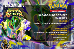 Lanzamiento Pokemon Delta Reign