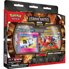 Pokémon TCG - Mega Lucario ex League Battle Deck (Inglés)