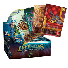 PREVENTA Display Leyendas Primer Bloque 3.0 + 3 cartas Gatos al azar