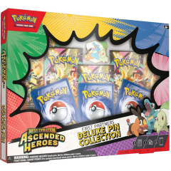 Pokémon TCG - Mega Evolution Ascended Heroes First Partners Deluxe Pin Collection (Inglés)