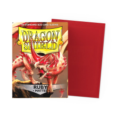 Dragon Shield - Standard/Matte - Ruby