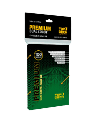 Top Deck - Protector Premium Dual Color Small Size 62x89mm Verde