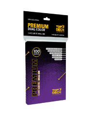 Top Deck - Protector Premium Dual Color Small Size 62x89mm Violeta