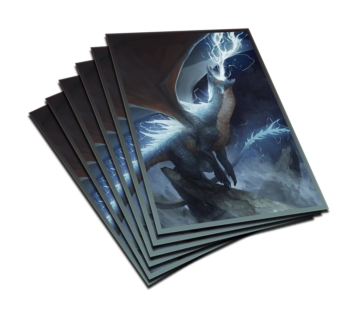 Top Deck - Colección Dragones - Dragón Eléctrico - Protectores2