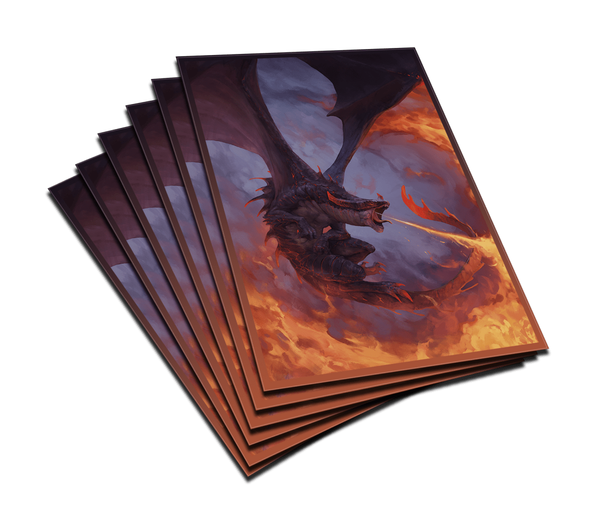 Top Deck - Colección Dragones - Dragón de Fuego - Protectores2