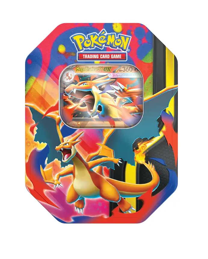 Pokémon TCG - Mega Charizard Tin X/Y (Inglés)2