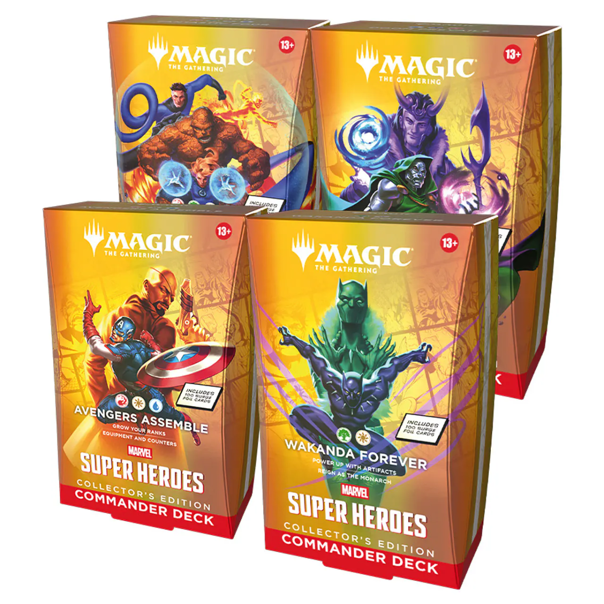 PREVENTA: MTG - Marvel Super Heroes - Collector Commander Deck 0