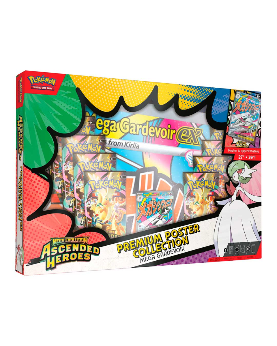 PREVENTA: Pokémon TCG - Ascended Heroes Premium Poster Collection (Inglés)2