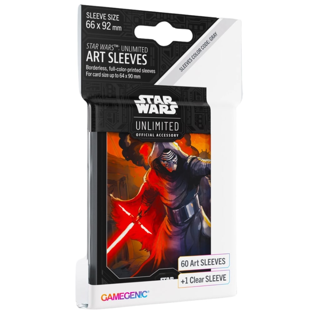 Protectores Star Wars Unlimited Art Sleeves - Kylo Ren 1