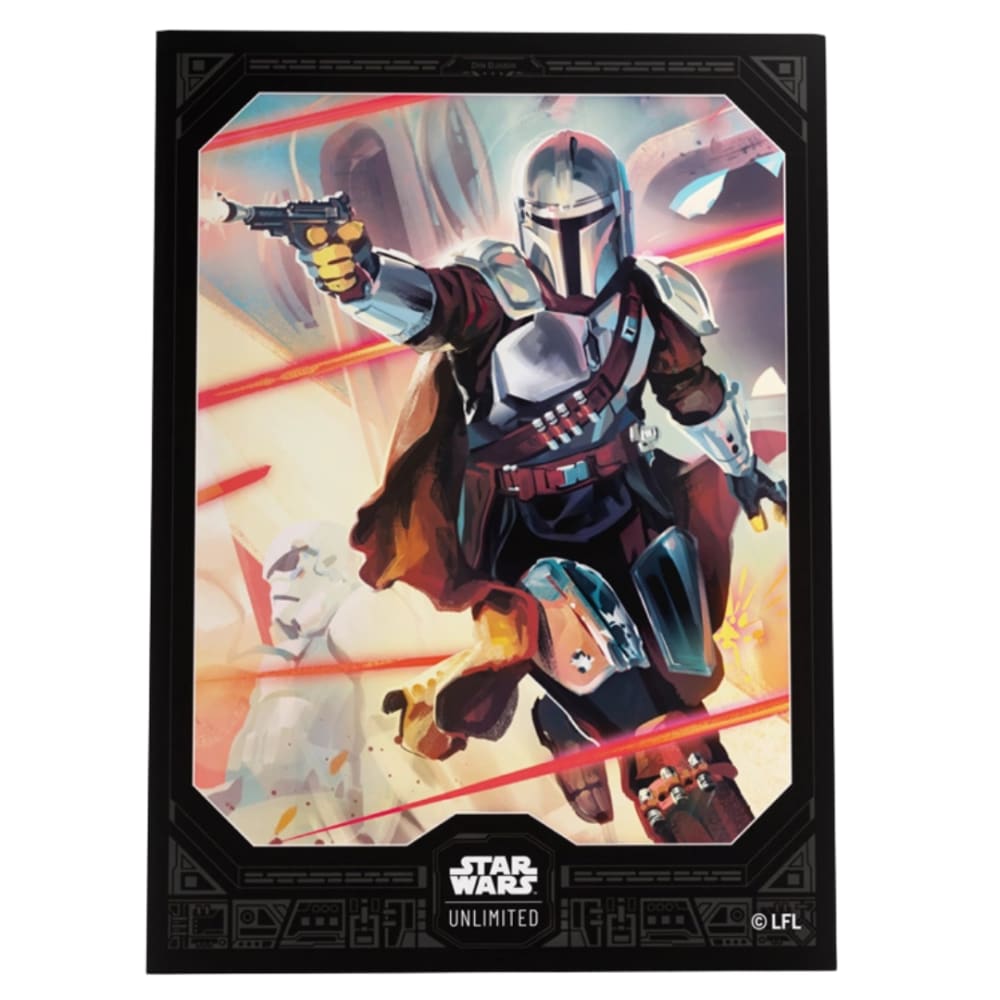 Protectores Star Wars Unlimited Art Sleeves - Mandalorian1