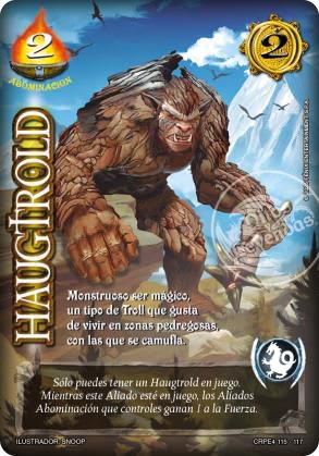 Mitos y Leyendas - Colección Racial Abominación - Primera Era2