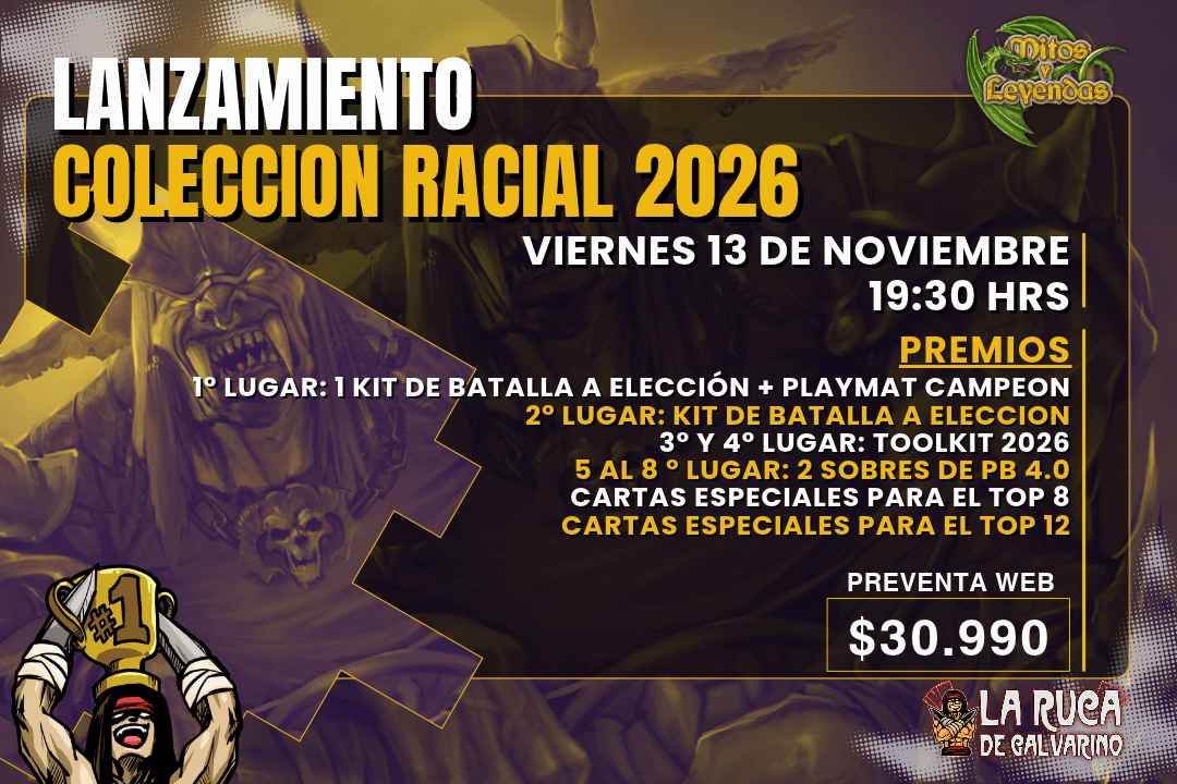 Lanzamiento Coleccion Racial Primer Bloque 2026 0
