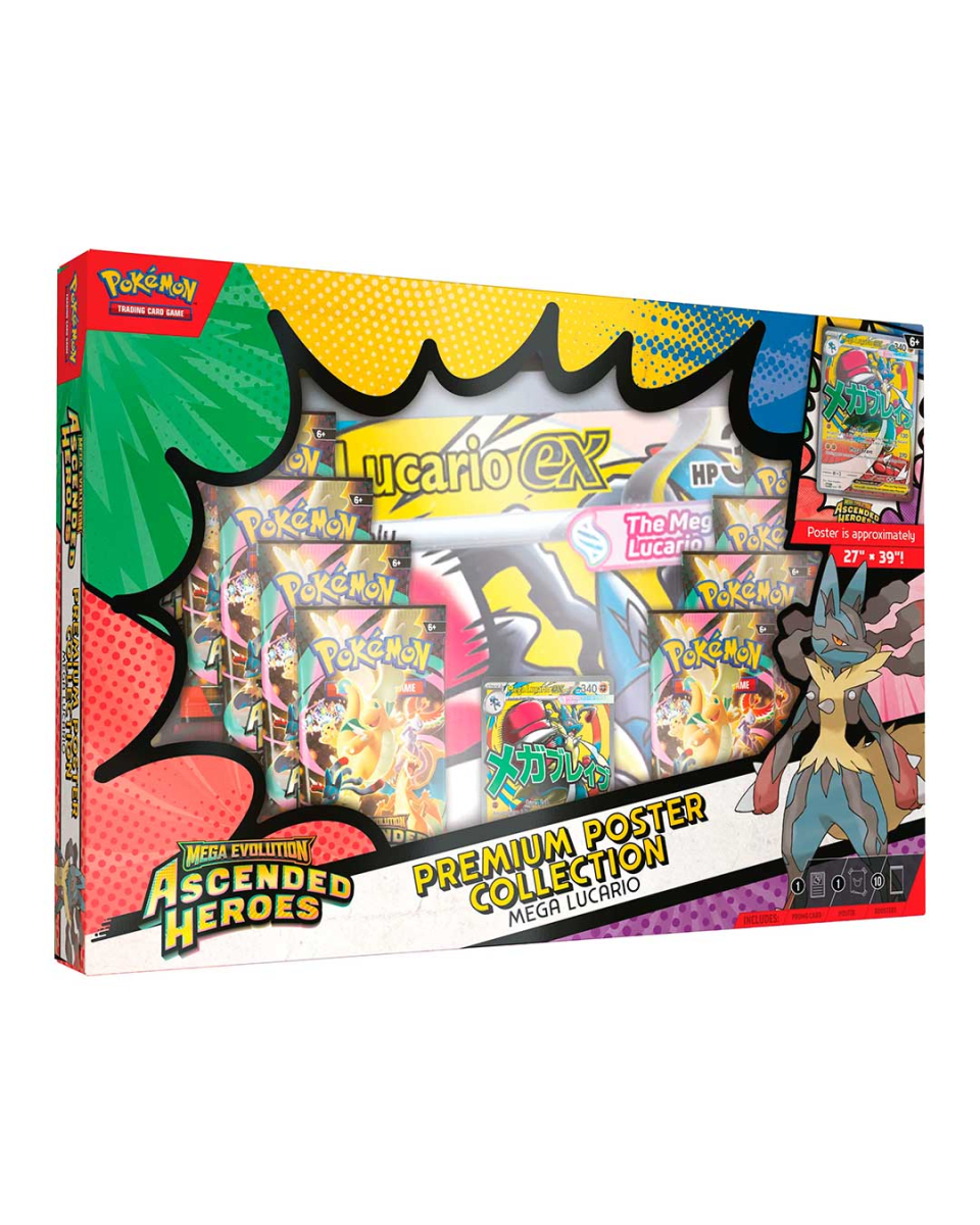 PREVENTA: Pokémon TCG - Ascended Heroes Premium Poster Collection (Inglés)3