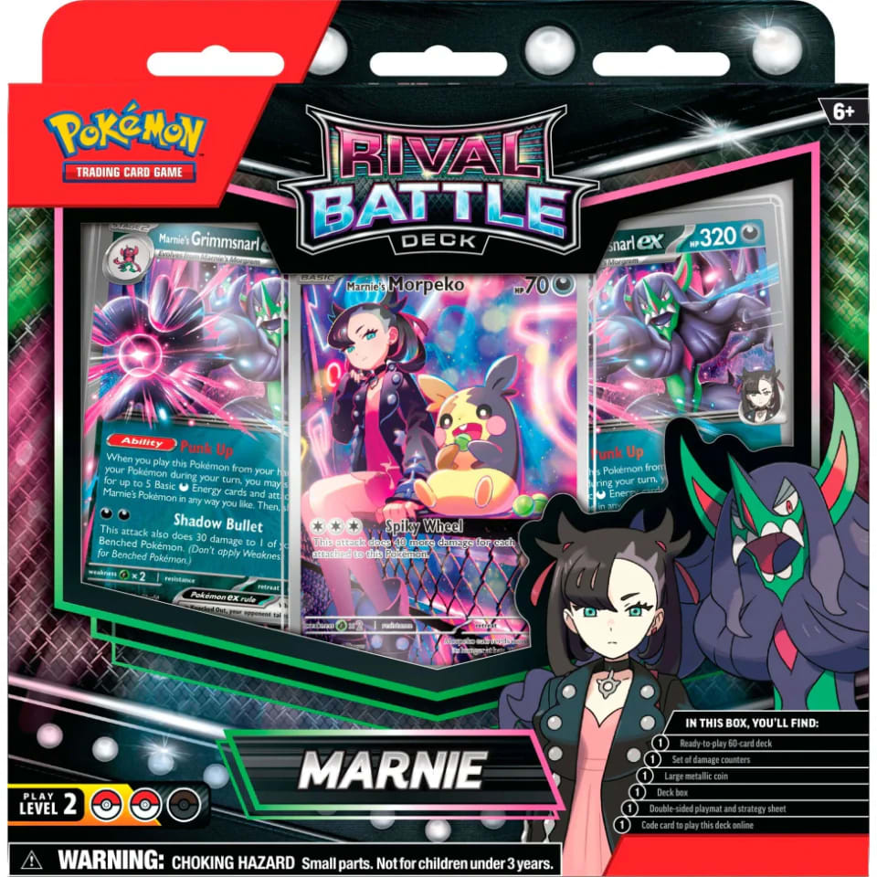 Pokémon TCG - Rival Battle Deck Marnie / Steven (Inglés)2