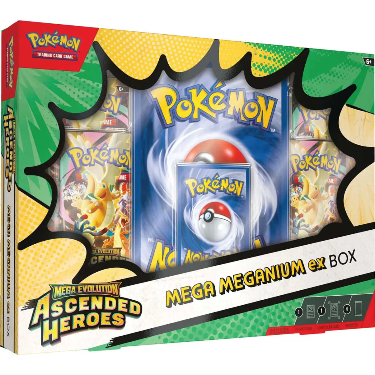 Pokemon TCG - Mega Evolution Ascended Heroes Mega ex Box (Inglés)3