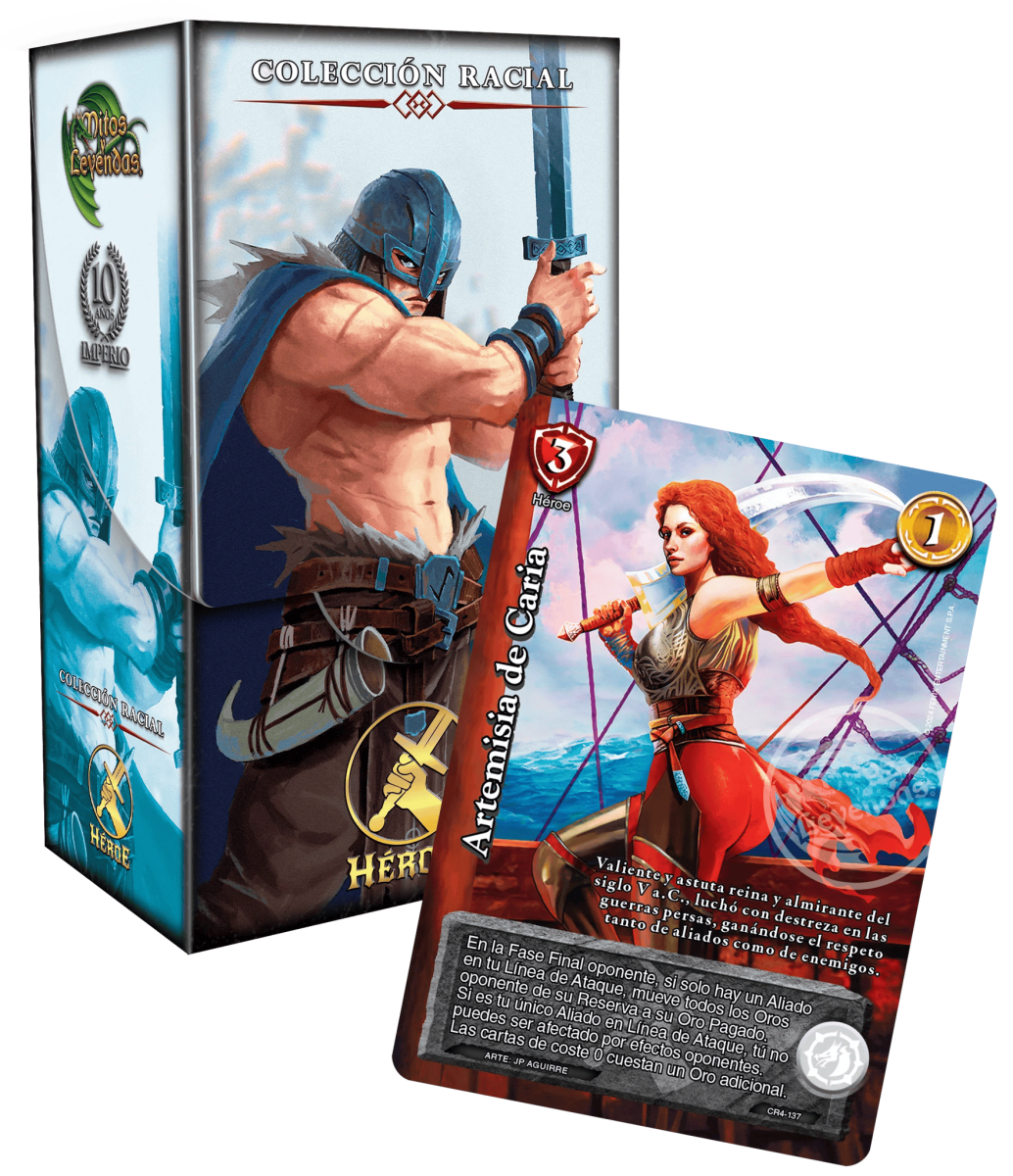Racial Imperio Heroe 2024 + 5 cartas exclusivas + buy a box2
