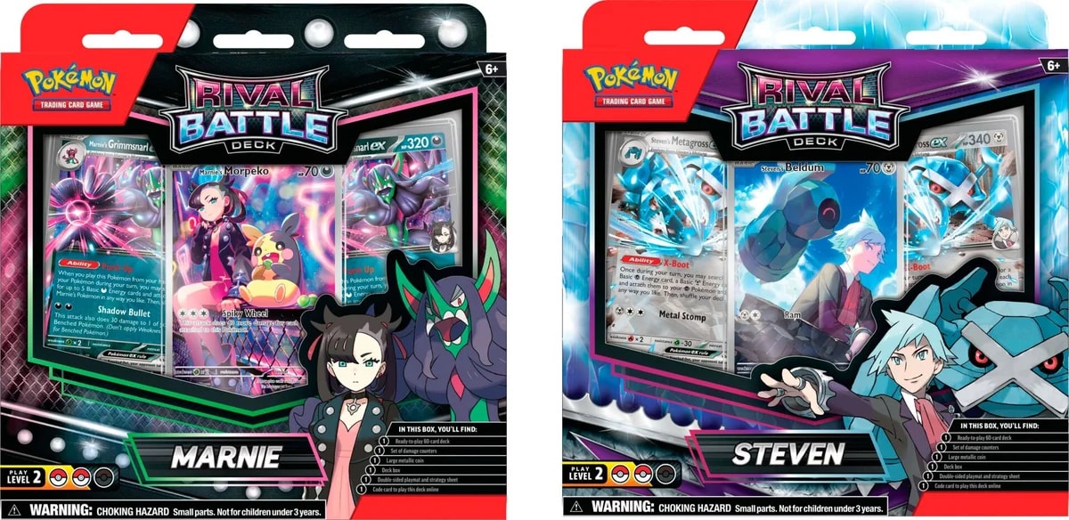 Pokémon TCG - Rival Battle Deck Marnie / Steven (Inglés) 0