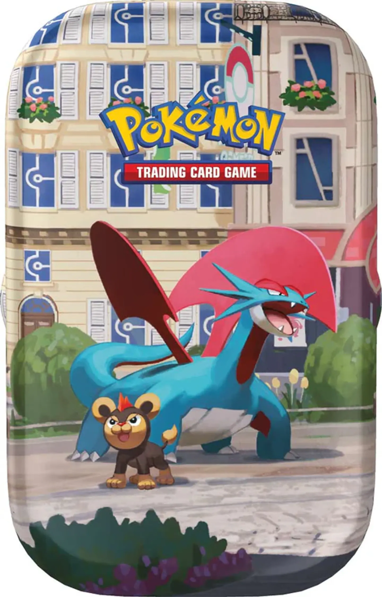 PREVENTA: Pokémon TCG - Lumiose City Mini Tin (Inglés)6